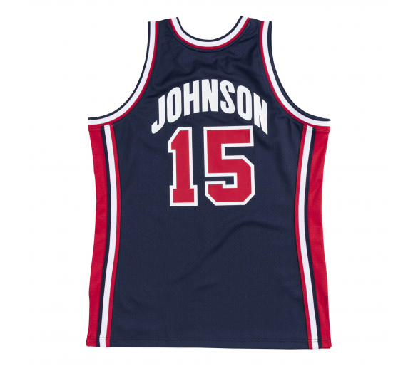 Authentic Jersey Usa Johnson 1992 Dream Team