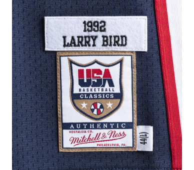 Authentic Jersey Usa Bird 1992 Dream Team