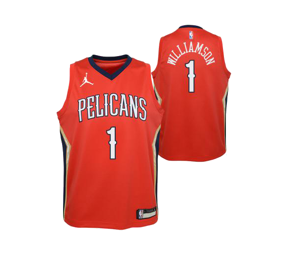 Maillot Nba Enfant Williamson Pelicans Swingman Statement