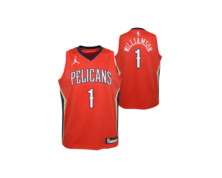 textile maillot jordan maillot nba enfant williamson red.