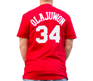 T-shirt Nba Olajuwon Rockets