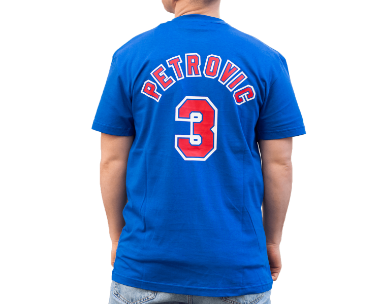 T-shirt Nba Petrovic Nets