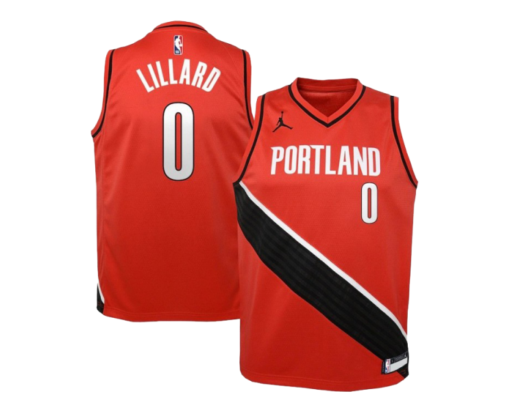 Maillot Nba Enfant Lillard Trailblazers Statement Edition