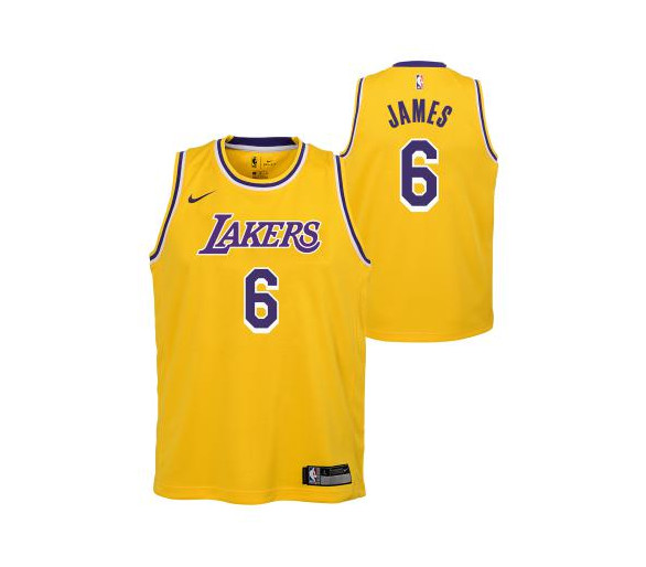 Maillot Nba Enfant James L.a. Lakers Icon Edition