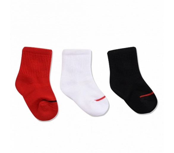 Jordan Chaussettes - 3 Pack - Jumpman Amorti Crew - Noir