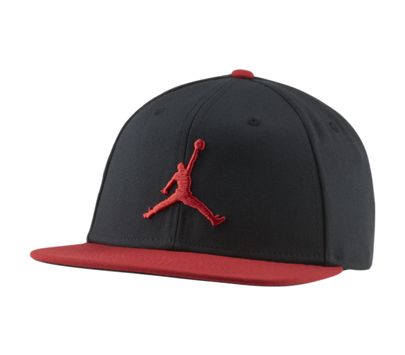 accessoires casquette jordan casquette snapback jumpman blk/red.