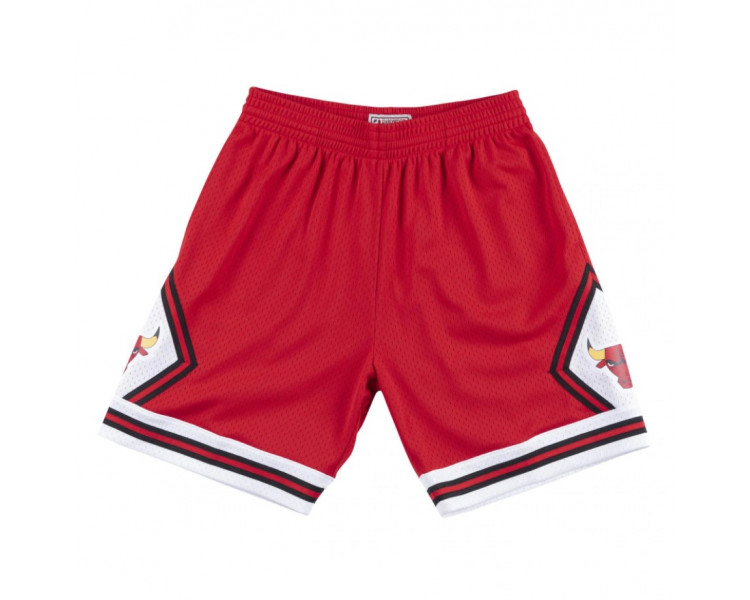 textile short mitchellandness swingman short nba bulls red.