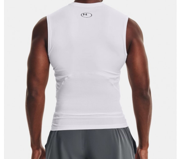 textile underwear under armour debardeur ua compression white.