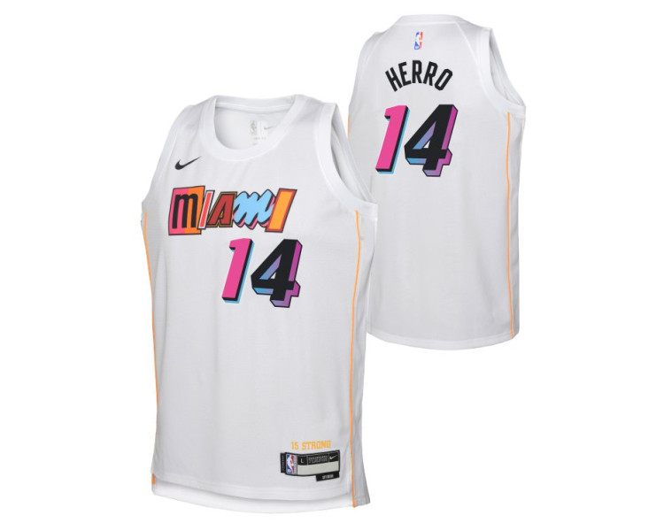 textile maillot nike maillot nba enfant herro white.