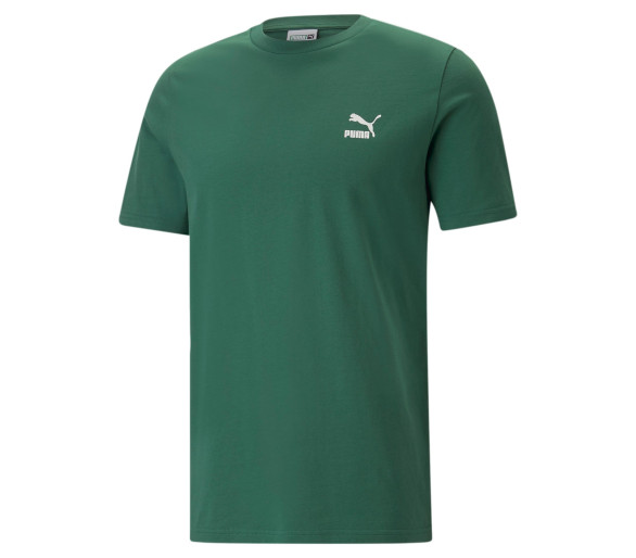 textile tee-shirt puma t-shirt puma logo classic green.