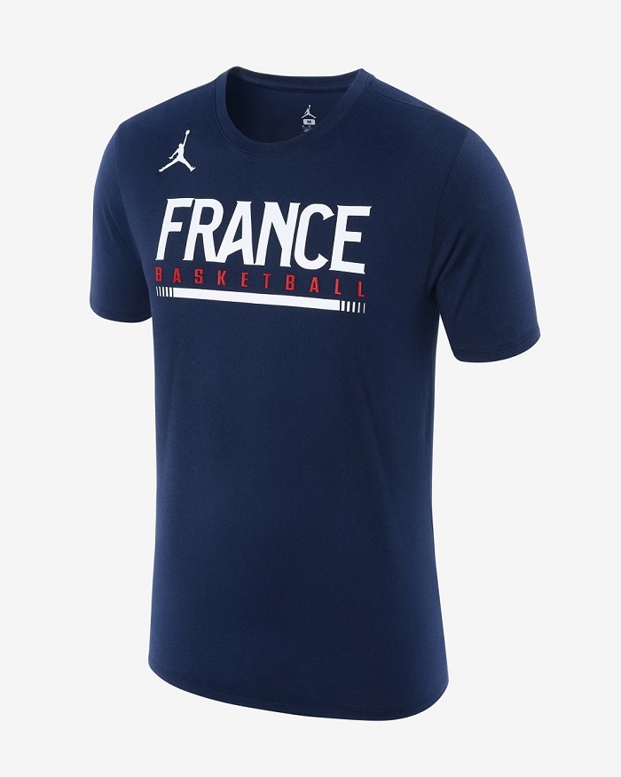 T-shirt Equipe France Basketball Jordan